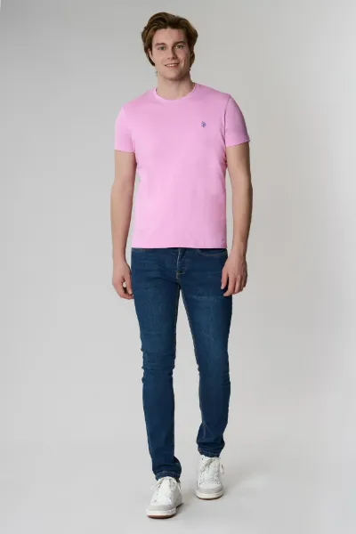 Bild von . T-SHIRT U.S.POLO ASSN UOMO MEN 49351 67359 ROSA