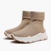 Bild von . A/I 2024 SCARPE EMANUELLE VEE DONNA SNEAKERS ZOE 703-10-CLZ BEIGE